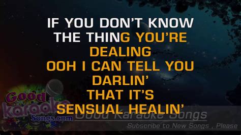 Sexual Healing Marvin Gaye Lyrics Karaoke