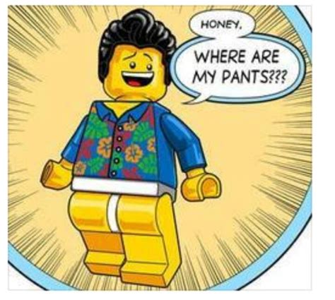 Honey Where Are My Pants Lego Movie Party