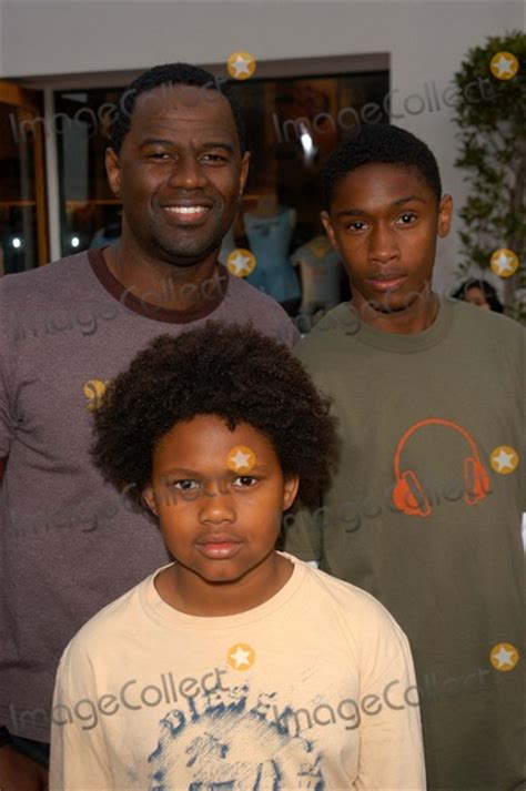 Photos And Pictures Brian Mcknight With Sons Brian And Niko At The Premiere Of Universal