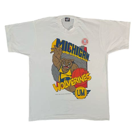 Vintage Michigan Wolverines T Shirt Jointcustodydc