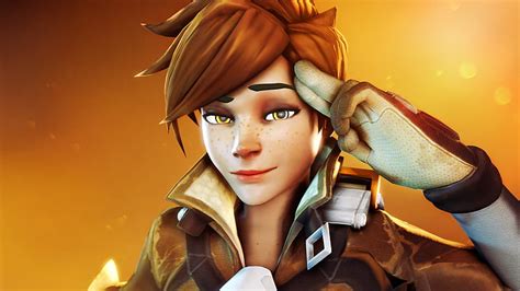 Videojuego Overwatch Tracer Overwatch Fondo De Pantalla Hd