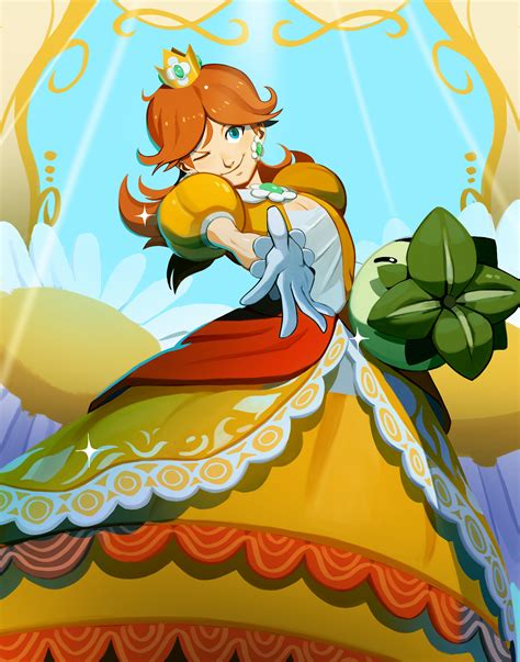 Daisy Fanart I Made After Playing As Her In Smash Rfanart