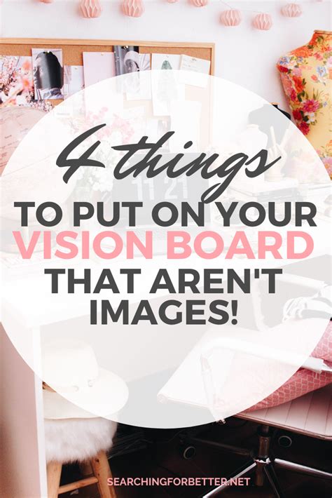 4 Diy Ideas To Put On Your Vision Board That Arent Pictures Self