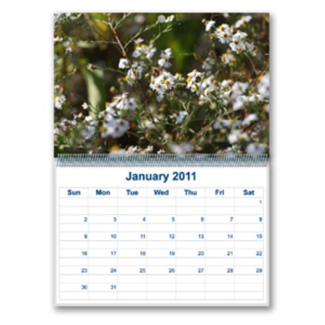 Calendars Customizable Wall