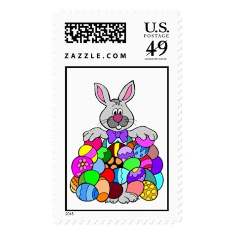 Easter Bunny Stamp Zazzle