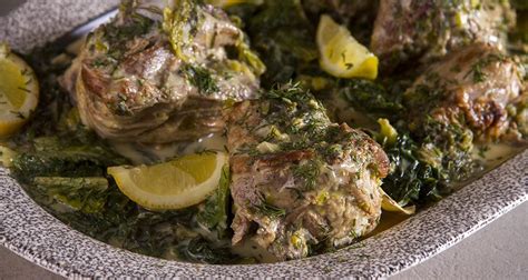 Greek Lamb Fricassee By Greek Chef Akis Petretzikis A Unique