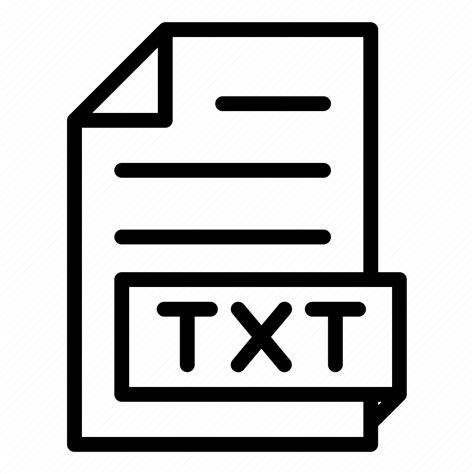 Extension File Txt Icon Download On Iconfinder