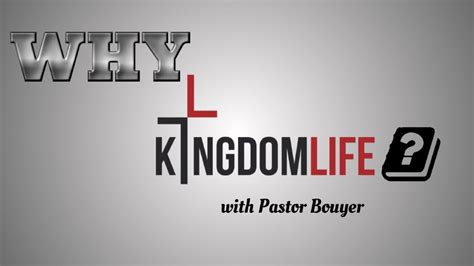 Why Kingdom Life Kingdom Life Church