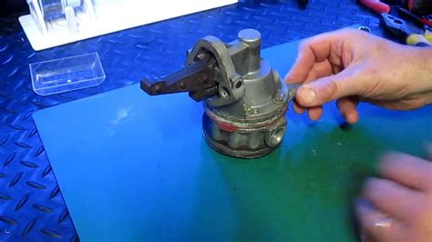 How A Mechanical Fuel Pump Works Youtube