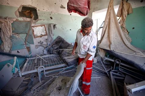 Al Aqsa Hospital Hit As Strikes On Gazas Medical Facilities Continue