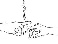 Cigarette Drawing