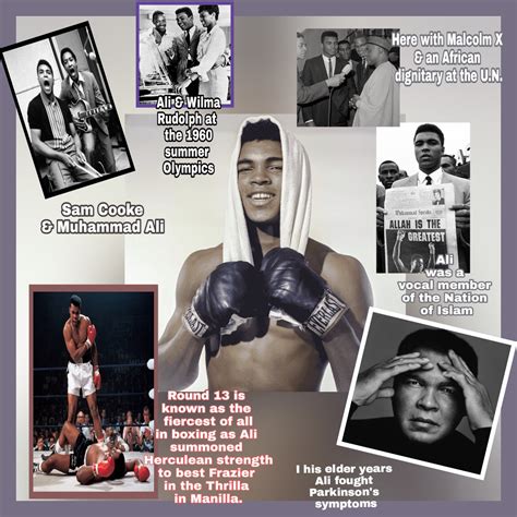 Black History Month Trailblazer Inspirational Human Muhammad Ali The