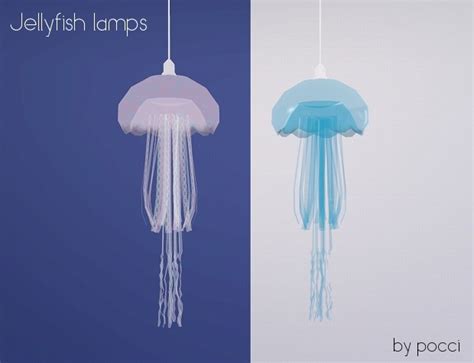 Gb Backyard — Here Are The Jellyfish Ceiling Lamps Each Has Sims