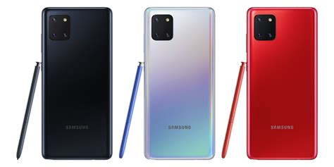 Samsung galaxy note10 lite android smartphone. Samsung Galaxy Note 10 Lite Fiche technique et ...