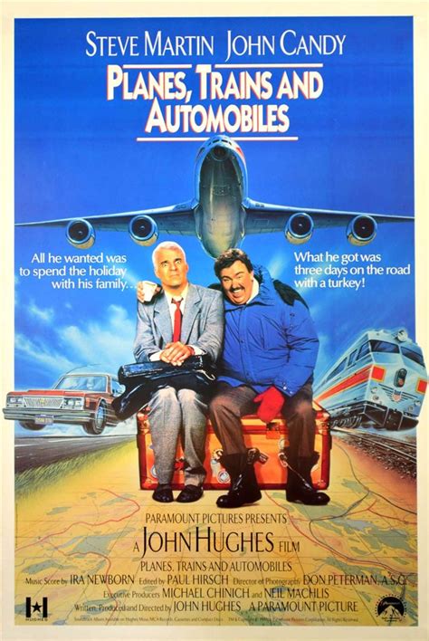 planes trains and automobiles poster
