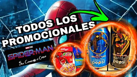 Promocionales SPIDER MAN NO WAY HOME En El MUNDO Pepsi Kellogs Etc YouTube