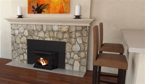 The flashing should not necessarily seal the fireplace face. Fireplaceinsert.com,Breckwell Pellet Fireplace Insert ...