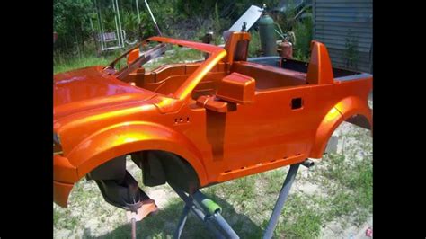 Custom Modified Power Wheels Ford F150 The Build The Tangelo F150 Youtube