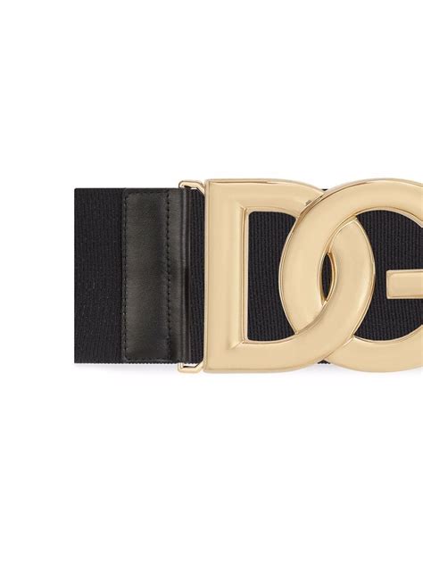 Dolce Gabbana Dg Logo Buckle Waist Belt Farfetch