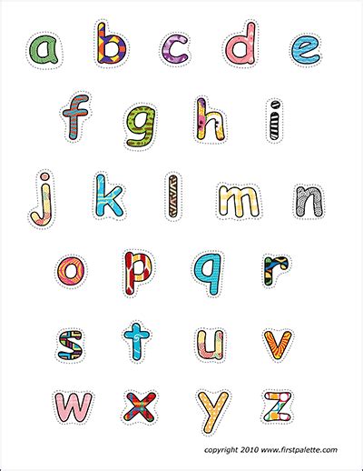 The english alphabet derives from the latin alphabet that is use there are 26 letters in the english alphabet, consisting of 21 consonants and five v. Alphabet Lower Case Letters | Free Printable Templates ...