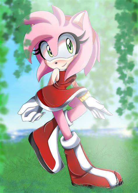 Amy Rose Sonic And Amy Rose Pictures Princess Peach Sonic The