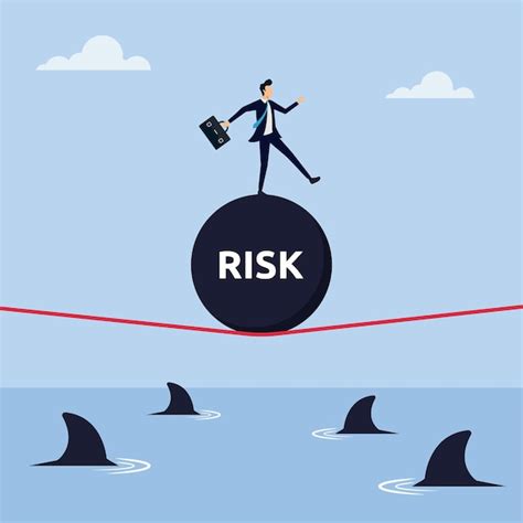 Premium Vector Risk Taker Concept For Success Vector Illustration