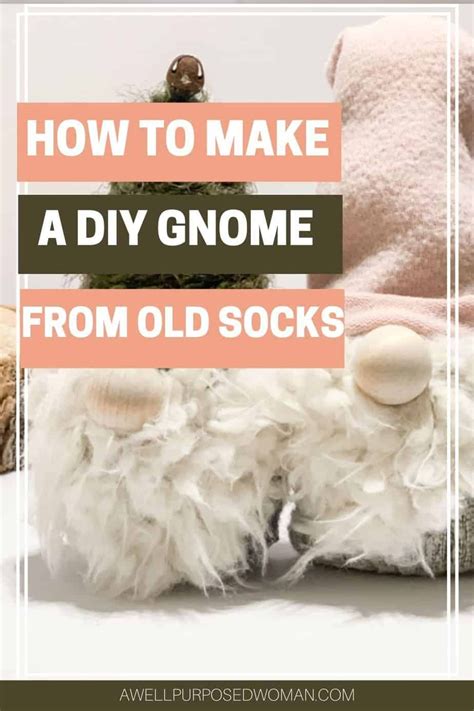 Learn How To Make Diy Sock Gnomes From Old Socks These