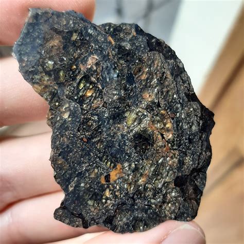 Brenham Meteorite Pallasite From Kansas Meteolovers