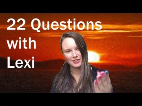 Questions With Lexi Youtube