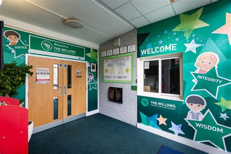 The Willows Primary School Reception Wall Art Promote Your School