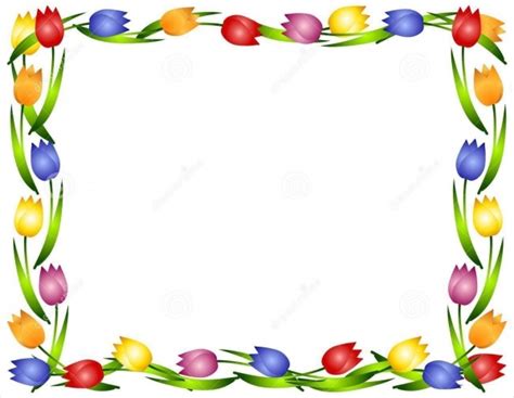 Clipart Flowers Borders