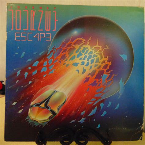 Journey Escape Vinyl Lp Original 1981 1st Press Columbia Tc 37408