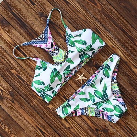 2017 New Sexy Micro Bikinis Women Swimsuit Swimwear Halter Brazilian