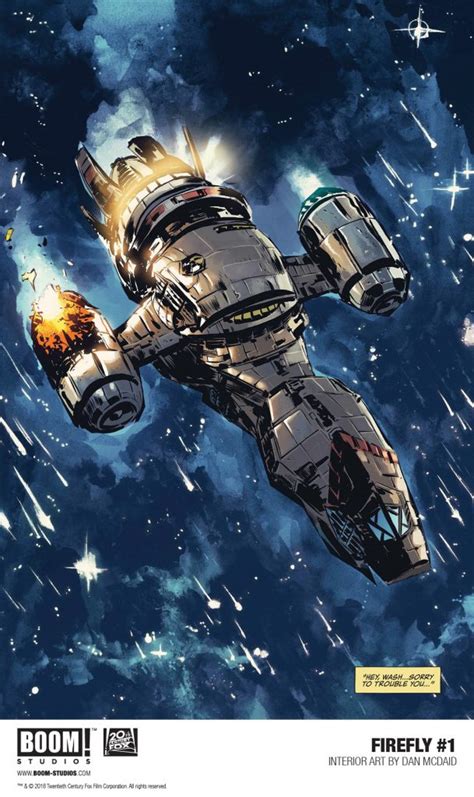 Preview 5 Pages Of Firefly 1 As The Ship Catches Fire The Beat