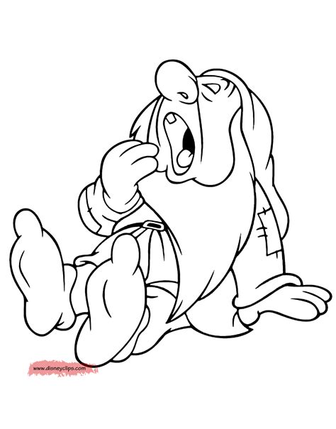From the youthful and vivid orange on someone's attire to the gray and gloomy sky. Snow White and the Seven Dwarfs Coloring Pages (4 ...