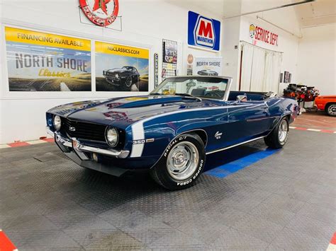 1969 Chevrolet Camaro Dusk Blue With 35155 Miles Available Now