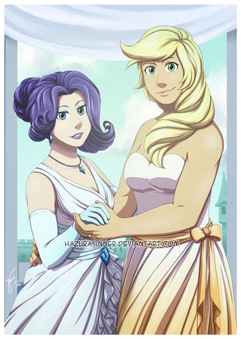 Mlp eg rarity and applejack. Applejack and Rarity's Wedding by HazuraSinner on DeviantArt