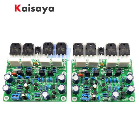 2pcs Class Ab Mx50x2 Audio Power Amplifier Diy Kit And Assembled Board