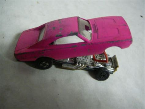 Vintage 1971 Matchbox Pink Dodge Dragster Superfast Lesney No 70 Toy