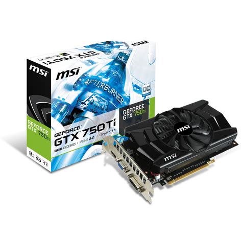 After 30 days from date delivered and product turns out to be defective, please contact the manufacturer for their warranty replacement. 2GB MSI GeForce GTX 750 Ti OC Aktiv PCIe 3.0 x16 (Retail ...