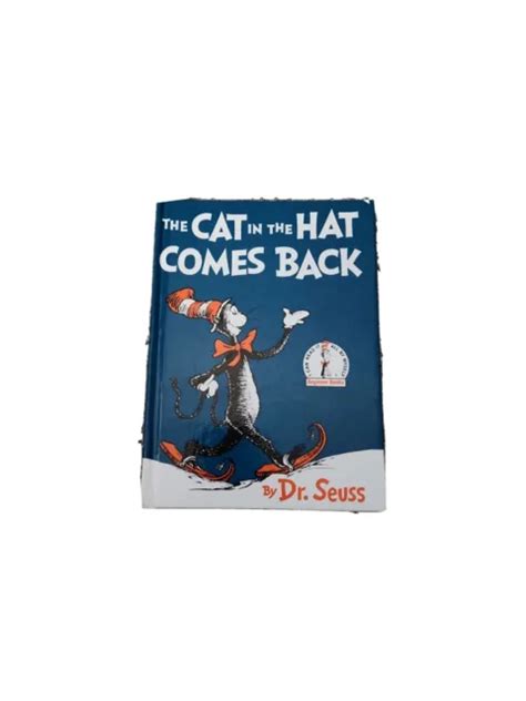 The Cat In The Hat Comes Back By Dr Seuss Hardcover Book Excellent