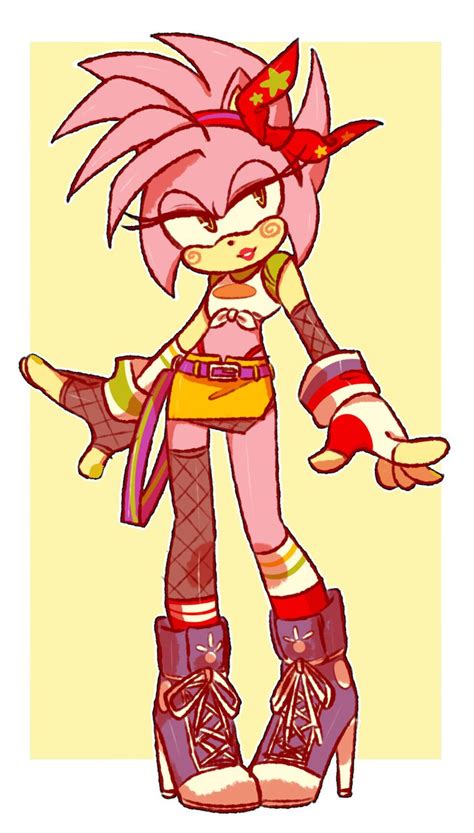 Aged Up Rosy Sonic The Hedgehog Sonic The Hedgehog Sonic Amy Rose