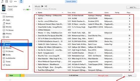 Press select at the top right. How to add Music to iPhone from Computer with iTunes | HowPk
