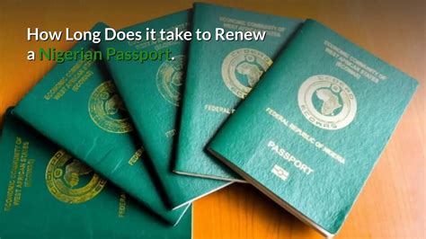 My last renewal passport in malaysia post was 2011 and here is the updated on with new system. How Long Does It Take To Renew A Nigerian Passport - YouTube