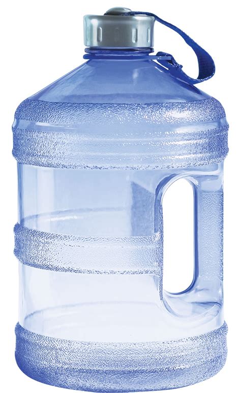 Geo Sports Gallon Bpa Free Water Bottle Stainless Steel Cap W Handle