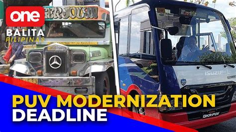Deadline Para Sa Jeepney Modernization Program Hanggang June 30 Na