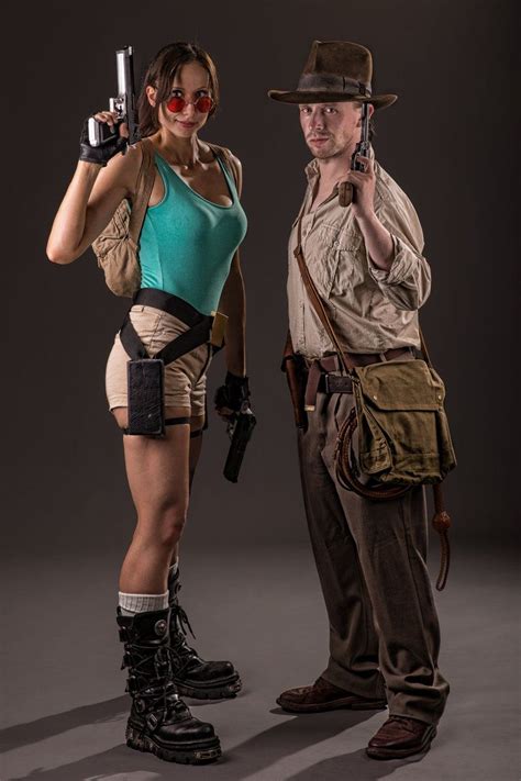 Lara Croft And Indiana Jones By Shonaadventures Indiana Jones Kost M