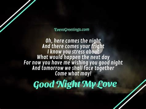 23 Goodnight Poems For Her To End The Day On A Great Note