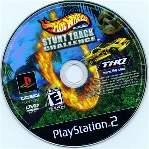 Hot Wheels Stunt Track Challenge PS2 Cover