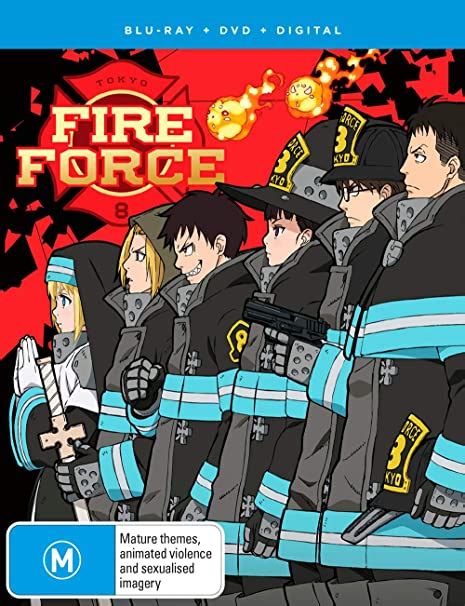 Fire Force Season 1 Part 2 Blu ray Amazon com mx Películas y